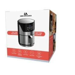 Uber Appliance Air Fryer XL Premium - 5QT SS - Stainless Steel 22 Uber Appliance Air Fryer XL Premium - 5QT SS - Stainless Steel -Blender Spark Deals Store d068a7fc 9c28 425f 9d96 55a0d08a8d4b