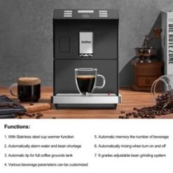 Super Automatic Espresso Coffee Machine - Black -Blender Spark Deals Store d1163466 cb94 484a 893d 8545c3ed25ae