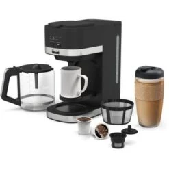 Bella Pro Series - Single Serve & 12-Cup Coffee Maker Combo - Black -Blender Spark Deals Store d1f4f3a3 a248 5591 aae7 59116b656056