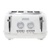 Haden Dorset Stainless Steel 4-Slice Toaster - White