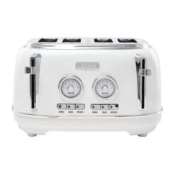 Haden Dorset Stainless Steel 4-Slice Toaster - White