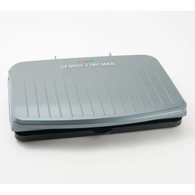George Foreman 9 Serving Electric Indoor Grill & Panini Press - 9 Serving - 9 Serving - Silver 1 George Foreman 9 Serving Electric Indoor Grill & Panini Press - 9 Serving - 9 Serving - Silver