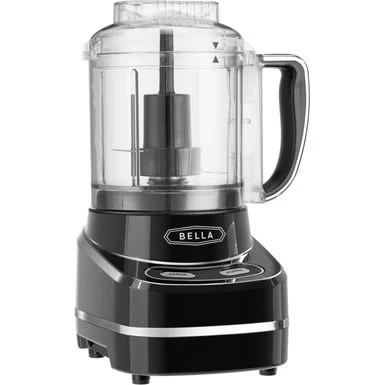 Bella - 3-Cup Mini Chopper - Black 1 Bella - 3-Cup Mini Chopper - Black
