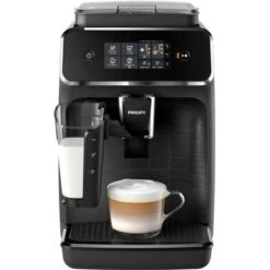 Philips 2200 Series Fully Automatic Espresso Machine With LatteGo - Black