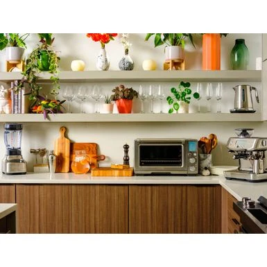 Breville - The Joule 1.0 Cubic Ft Oven Air Fryer Pro - Brushed Stainless Steel 4 Breville - The Joule 1.0 Cubic Ft Oven Air Fryer Pro - Brushed Stainless Steel - Image 4