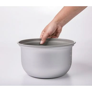 Zojirushi - 10 Cup (Uncooked) Automatic Rice Cooker & Warmer - Metallic Gray 4 Zojirushi - 10 Cup (Uncooked) Automatic Rice Cooker & Warmer - Metallic Gray - Image 4