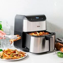 Bella Pro Series - 6-qt. Digital Air Fryer With Stainless Finish - Stainless Steel -Blender Spark Deals Store e09b470c 428c 5b7e bac9 fb7aa1d1a30a