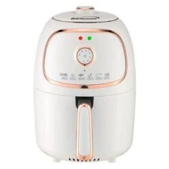 Brentwood 2 Quart Small Electric Air Fryer In White - White