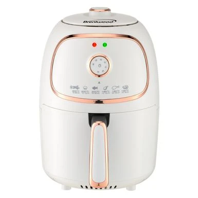 Brentwood 2 Quart Small Electric Air Fryer In White - White 1 Brentwood 2 Quart Small Electric Air Fryer In White - White