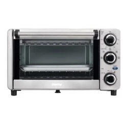 Danby 0.4 Cu Ft/12L 4 Slice Countertop Toaster Oven In Stainless Steel - Stainless Steel