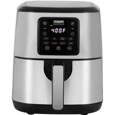 Bella Pro Series - 4.2-qt. Digital Air Fryer - Stainless Steel Finish 1 Bella Pro Series - 4.2-qt. Digital Air Fryer - Stainless Steel Finish