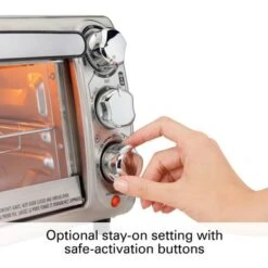 Hamilton Beach 4 Slice Toaster Oven - Stainless Steel -Blender Spark Deals Store e3e04864 6bc3 4bba bb84 f28b44e422e7
