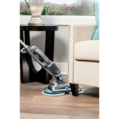 BISSELL - SpinWave Cordless Powered Mop - Titanium/Electric Blue 7 BISSELL - SpinWave Cordless Powered Mop - Titanium/Electric Blue - Image 7