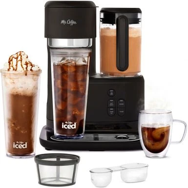 Mr. Coffee® Mr. Coffee Frappe Single-Serve Iced And Hot Coffee Maker/Blender - Black 1 Mr. Coffee® Mr. Coffee Frappe Single-Serve Iced And Hot Coffee Maker/Blender - Black