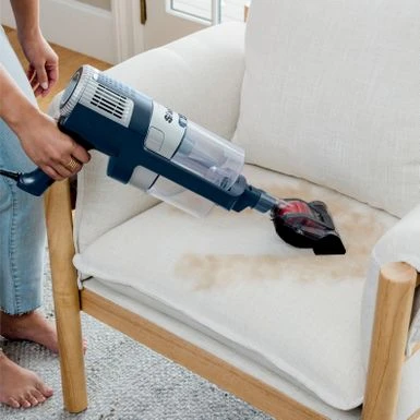 Shark - Stratos UltraLight Corded Stick Vacuum With DuoClean PowerFins HairPro, Self-Cleaning Brushroll, Odor Neutralizer - Navy 4 Shark - Stratos UltraLight Corded Stick Vacuum With DuoClean PowerFins HairPro, Self-Cleaning Brushroll, Odor Neutralizer - Navy - Image 4