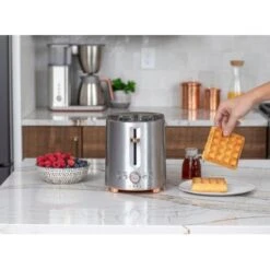 Café - Specialty 2-Slice Toaster - Stainless Steel -Blender Spark Deals Store ec9f0234 ba7f 5850 8bb9 4ff83355513f