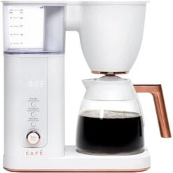 Café - Smart Drip 10-Cup Coffee Maker With WiFi - Matte White