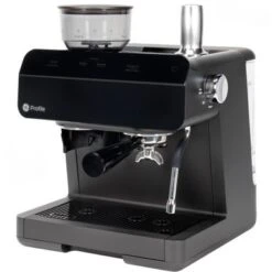 GE Profile - Semi-Automatic Espresso Machine With 15 Bars Of Pressure, Milk Frother, And Built-In Wi-Fi - Black -Blender Spark Deals Store ed60acf1 8cfa 589e ad63 50c67302e00d