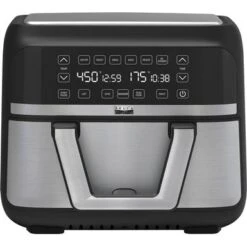 Bella Pro Series - 9-qt. Digital Air Fryer With Dual Flex Basket - Stainless Steel