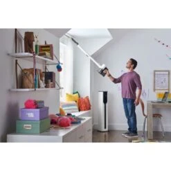 LG - CordZero Cordless Stick Vacuum With All-in-One Tower - Essence White -Blender Spark Deals Store eed5702a 72eb 5529 818e 55380f31f3fe