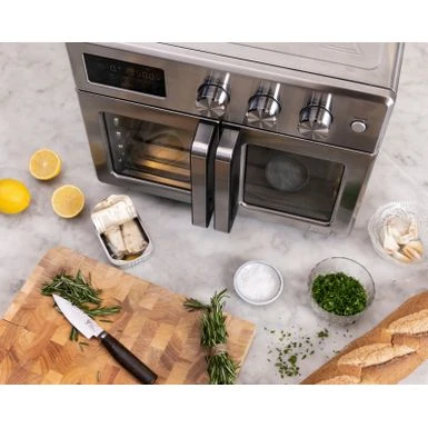 Bella Pro Series - 12-in-1 6-Slice Toaster Oven + 33-qt. Air Fryer With French Doors - Stainless Steel 14 Bella Pro Series - 12-in-1 6-Slice Toaster Oven + 33-qt. Air Fryer With French Doors - Stainless Steel - Image 14