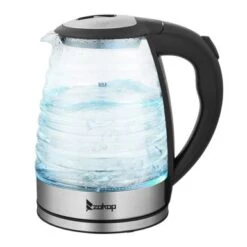 1.8L Stainless Steel Electric Kettle, Borosilicate Glass Kettle - Black+Silver 39 1.8L Stainless Steel Electric Kettle, Borosilicate Glass Kettle - Black+Silver -Blender Spark Deals Store f0ee55f1 dfbc 4ac5 b888 4fba3c06c495