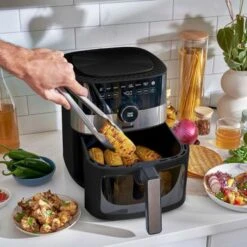 Bella Pro Series - 6-qt. Digital Air Fryer With Window - Black 9 Bella Pro Series - 6-qt. Digital Air Fryer With Window - Black -Blender Spark Deals Store f2be0084 47a3 5560 b2ad 259f60f8cfb6