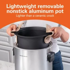 Hamilton Beach - 10qt Sear & Cook Stockpot Slow Cooker Silver -Blender Spark Deals Store f2f7c995 0ff8 45a1 a93f a43df8f61d63