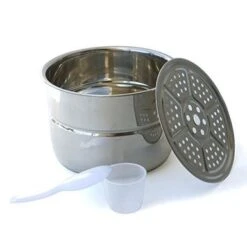 Blender Spark Deals Store 3 Sunpentown EPC-13C 6.5 Qt. Electric Stainless Steel Pressure Cooker With Quick Release, Quart, Gray