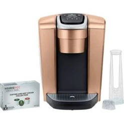 Keurig® Keurig - K-Elite Single-Serve K-Cup Pod Coffee Maker - Brushed Copper -Blender Spark Deals Store f73670cb f927 5213 8176 b65093281570