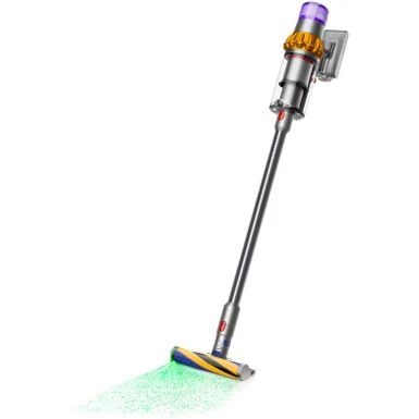 Dyson - V15 Detect Cordless Vacuum - Yellow/Nickel 1 Dyson - V15 Detect Cordless Vacuum - Yellow/Nickel