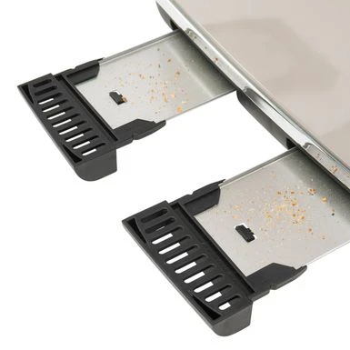 Cotswold 4-Slice, Wide Slot Toaster With Removable Crumb Tray, - Sage 7 Cotswold 4-Slice, Wide Slot Toaster With Removable Crumb Tray, - Sage - Image 7