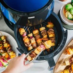 Bella Pro Series - 8-qt. Digital Air Fryer - Ink Blue Stainless Steel -Blender Spark Deals Store fc74f1e0 c117 59d1 942d 9ea40522badc