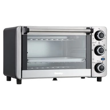 Danby 0.4 Cu Ft/12L 4 Slice Countertop Toaster Oven In Stainless Steel - Stainless Steel 6 Danby 0.4 Cu Ft/12L 4 Slice Countertop Toaster Oven In Stainless Steel - Stainless Steel - Image 6