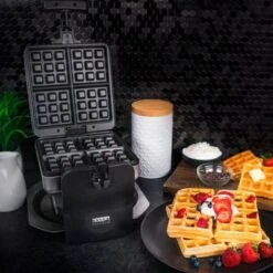 Bella Pro Series - Pro Series 4-Slice Rotating Waffle Maker - Stainless Steel 22 Bella Pro Series - Pro Series 4-Slice Rotating Waffle Maker - Stainless Steel -Blender Spark Deals Store fe36cbde 9ab6 5707 be9c 09e1dd0a8471