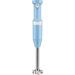 KitchenAid Cordless Variable-Speed Immersion Blender In Blue Velvet With Whisk And Blending Jar -Blender Spark Deals Store khbbv53vb 3