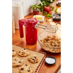 KitchenAid Cordless 7-Speed Hand Mixer With Turbo Beaters II In Empire Red 7 KitchenAid Cordless 7-Speed Hand Mixer With Turbo Beaters II In Empire Red -Blender Spark Deals Store khmb732er 1