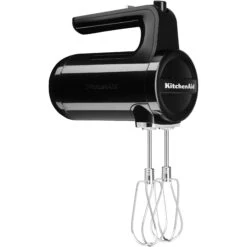 KitchenAid Cordless 7-Speed Hand Mixer With Turbo Beaters II In Onyx Black -Blender Spark Deals Store khmb732ob 3