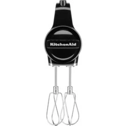 KitchenAid Cordless 7-Speed Hand Mixer With Turbo Beaters II In Onyx Black -Blender Spark Deals Store khmb732ob 4