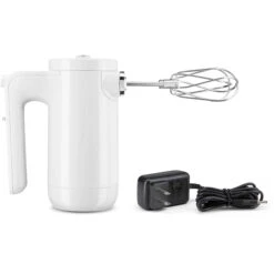KitchenAid Cordless 7-Speed Hand Mixer With Turbo Beaters II In White