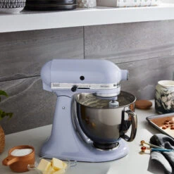 KitchenAid Artisan Series 325-Watt Tilt-Back Head Stand Mixer In Lavender Cream 7 KitchenAid Artisan Series 325-Watt Tilt-Back Head Stand Mixer In Lavender Cream -Blender Spark Deals Store ksm150pslr lifestyle1