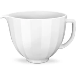 KitchenAid 5-Qt. Ceramic Bowl For Tilt-Head Stand Mixers, White Shell 7 KitchenAid 5-Qt. Ceramic Bowl For Tilt-Head Stand Mixers, White Shell -Blender Spark Deals Store ksm2cb5pws 2