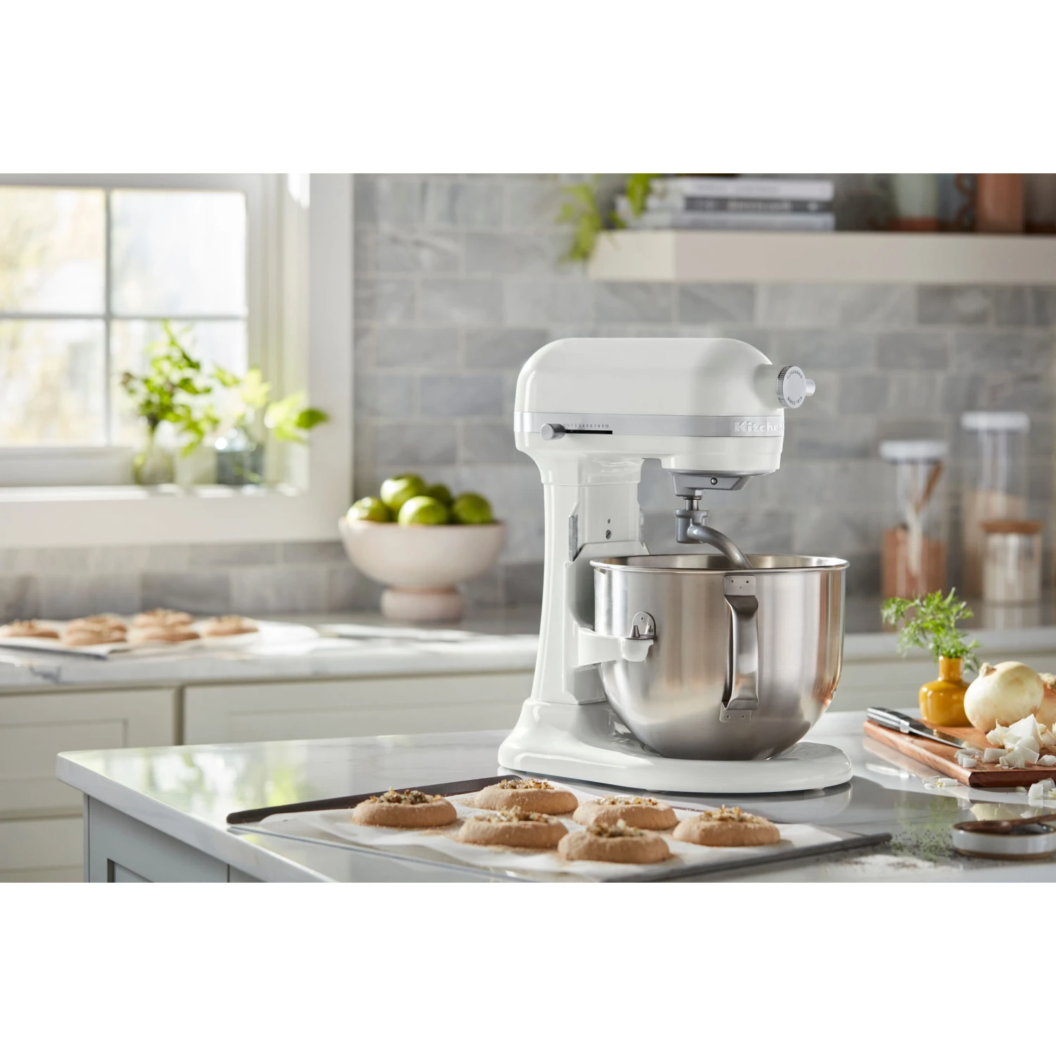 KitchenAid 7-Qt. Bowl Lift Stand Mixer In White 2 KitchenAid 7-Qt. Bowl Lift Stand Mixer In White - Image 2